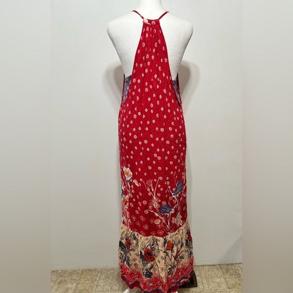 Maeve Anthropologie Kira Boho Floral Layered Maxi Dress - Picture 10 of 16